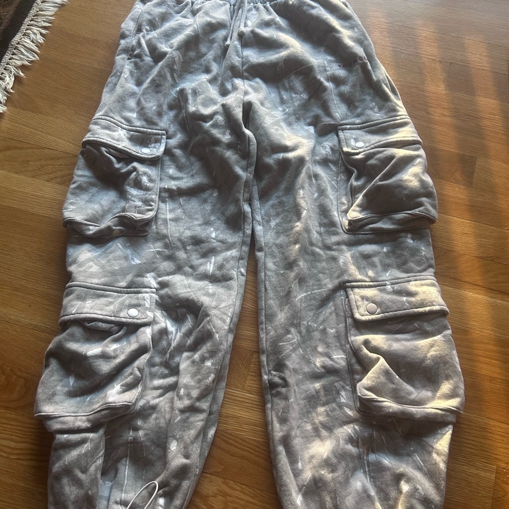 YoungLA for her Gray camo hunting season women’s Jogger Pants x-small